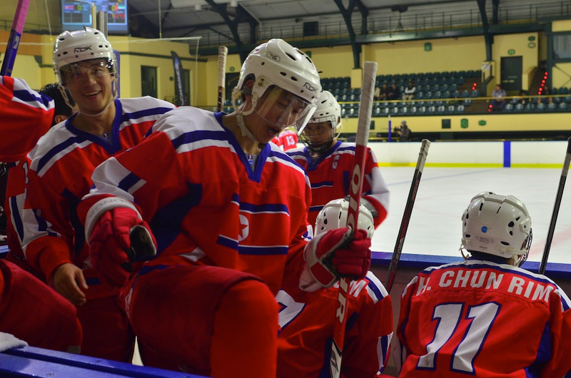 Illustration for article titled My Week With The North Korean Hockey Team